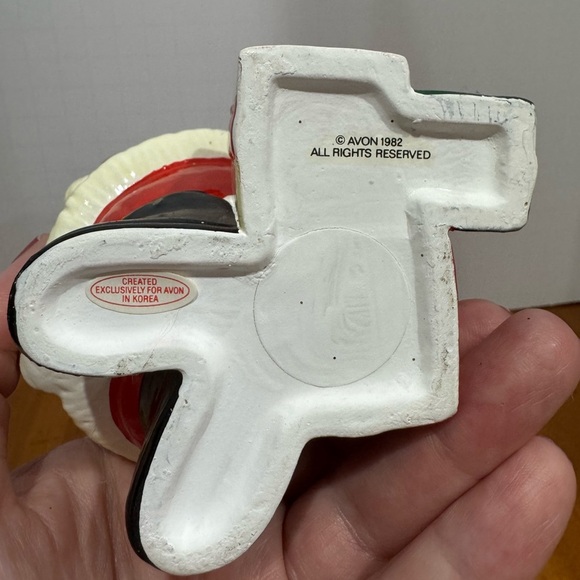 Avon Santa vintage 1982 candle holder figurine - Picture 12 of 14